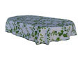 Tischdecke oval 160 x 220 cm Efeu