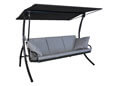 Hollywoodschaukel Elegance Sun granit