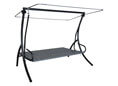 Hollywoodschaukel 3-Sitzer grau Hollywoodschaukel 3-Sitzer grau