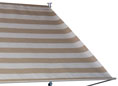 Markisentuch Premium Streifen taupe