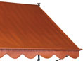 Markisentuch Standard uni terracotta