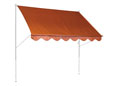 Markisentuch Standard uni terracotta