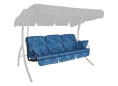 Hollywoodschaukel Auflage Comfort Santorin