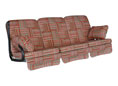 Hollywoodschaukel Auflage Comfort Modena rot