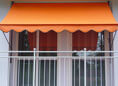 Klemmmarkise Standard uni orange