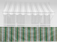 Balkonbespannung Standard Nr. 3500 Höhe 75 cm
