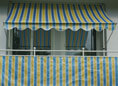 Balkonbespannung Standard Nr. 4200 Höhe 75 cm