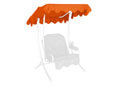 Hollywoodschaukel Sonnendach 100 x 145 cm Swingtex orange Hollywoodschaukel Sonnendach 100 x 145 cm Swingtex orange
