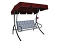 Hollywoodschaukel 2-Sitzer Comfort Rio bordeaux