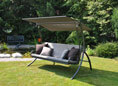 Hollywoodschaukel Elegance Style grau