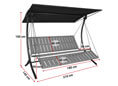 Hollywoodschaukel Luxus Smart sand Hollywoodschaukel Luxus Smart sand