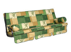 Hollywoodschaukel Auflage Trend Mexiko gr&uuml;n