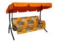Trend Hollywoodschaukel (3-Sitzer) Design Mexiko terra