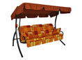 Comfort Hollywoodschaukel (3-Sitzer) Design Toledo terra