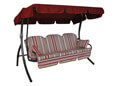 Ibiza Hollywoodschaukel (3-Sitzer) Design Siena