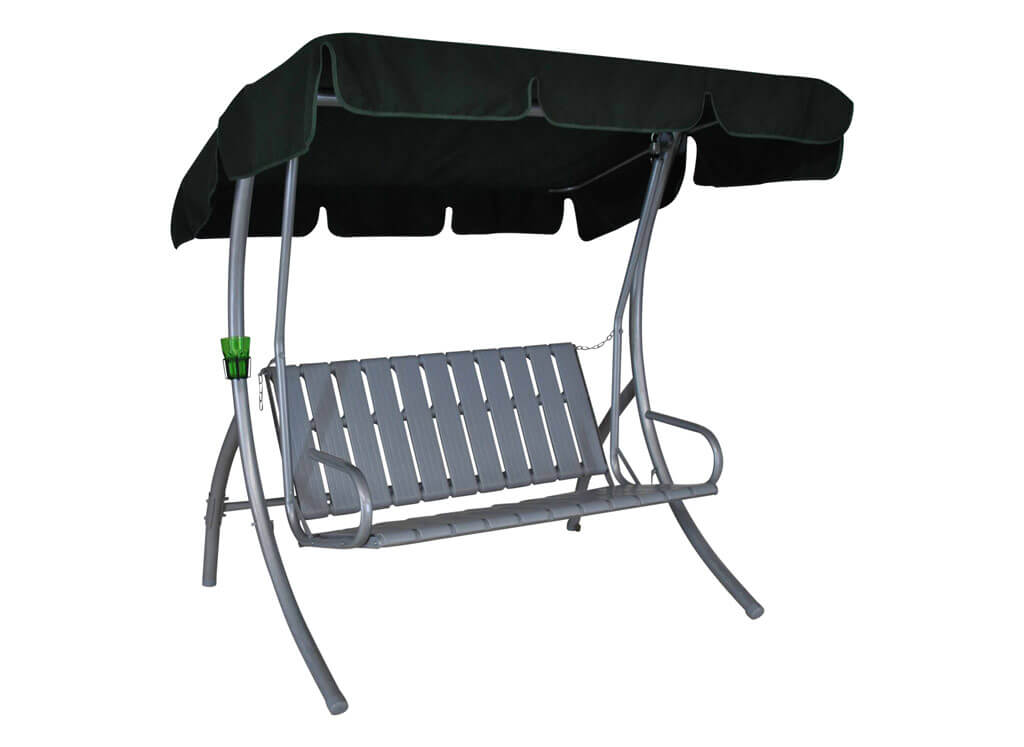 Comfort-Balkon-Schaukel (2-Sitzer) Design Rio grün
