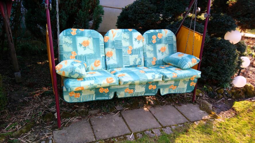 Hollywoodschaukel Auflage Deluxe Schliersee