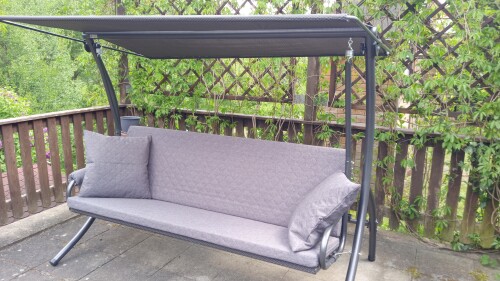 Hollywoodschaukel Elegance Joy granit