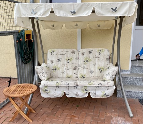 Comfort-Balkon-Schaukel (2-Sitzer) Design Bergamo